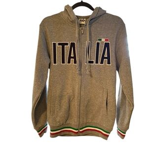 Chic Italia Gray Hoodie